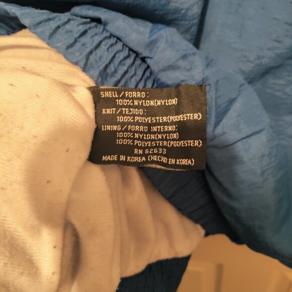 VTG Pro Player XL KU Kansas University Jayhawks Windbreaker Jacket Retro 90s - Picture 7 of 8